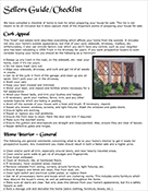 Seller's Checklist